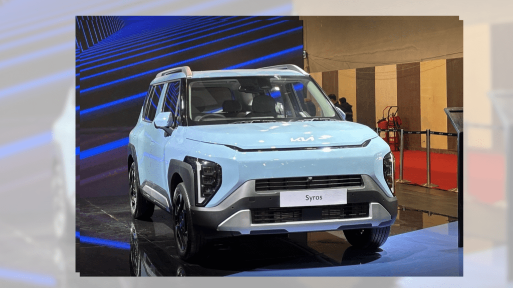 Kia Syros Auto Expo 2025