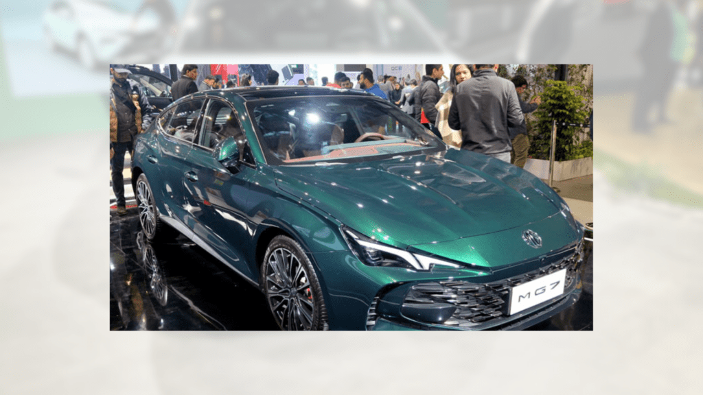 MG 7 Trophy Auto Expo 2025