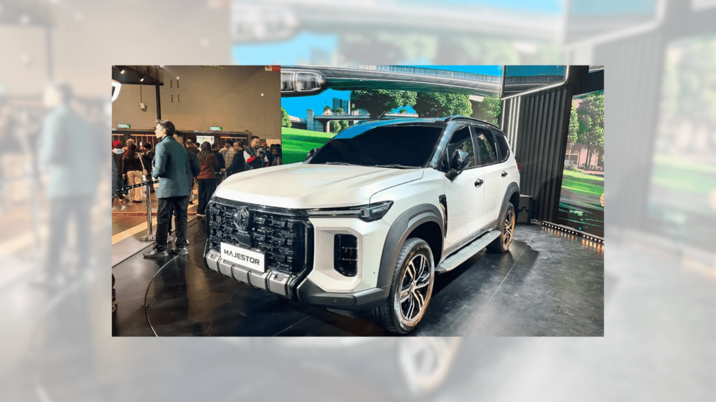 MG Majestor Flagship SUV Auto Expo 2025