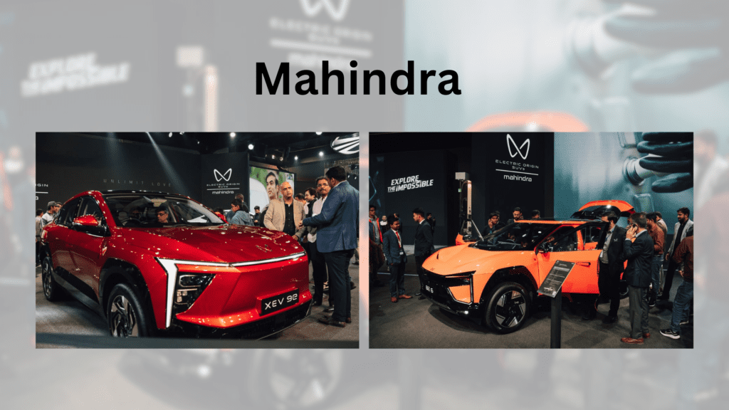 Mahindra XEV 9e & BE 6 Auto Expo 2025