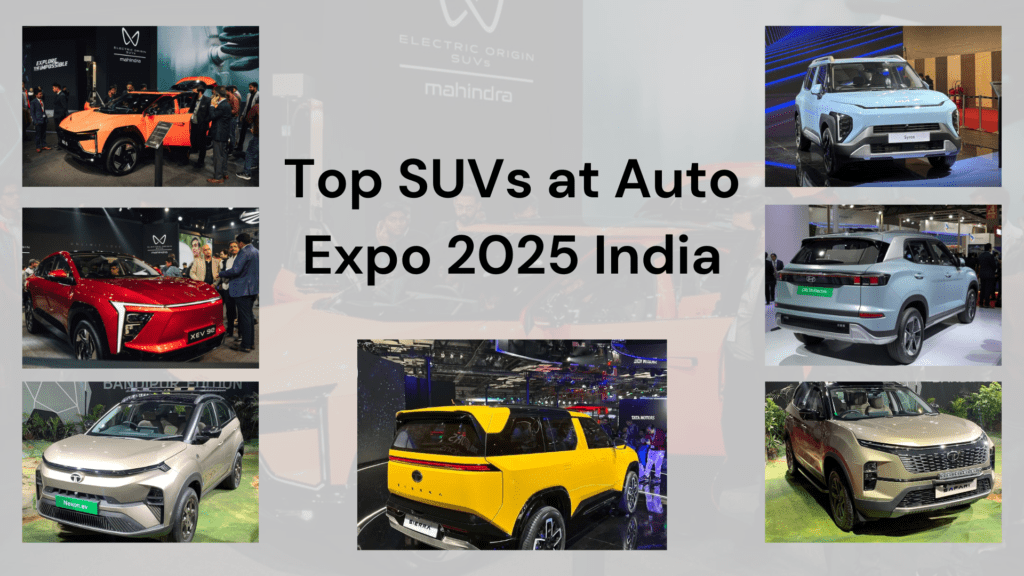 Top SUVs at Auto Expo 2025 India