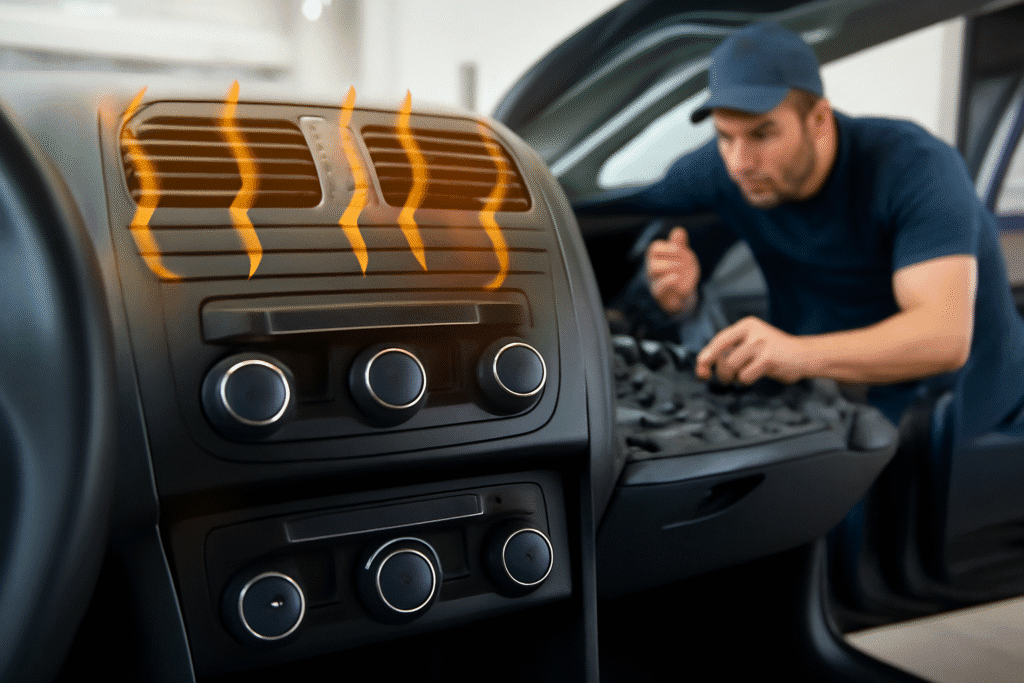 Car AC Blowing Hot Air